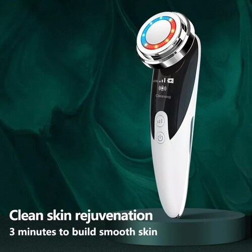 Masajeador facial ultrasónico para rejuvenecimiento de rostro lifting facial .