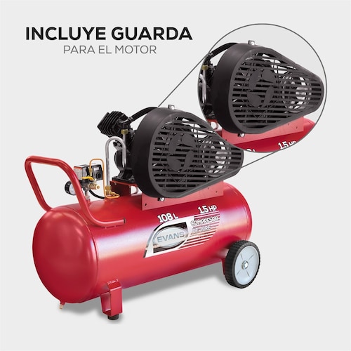 Compresor Banda 110/220 Volt 1750Rpm 1.5 Evans E13Vme150-108