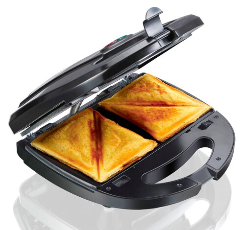 Sandwichera American 9983 3 en 1 Sanwichera Waflera Asador Acero Inox.