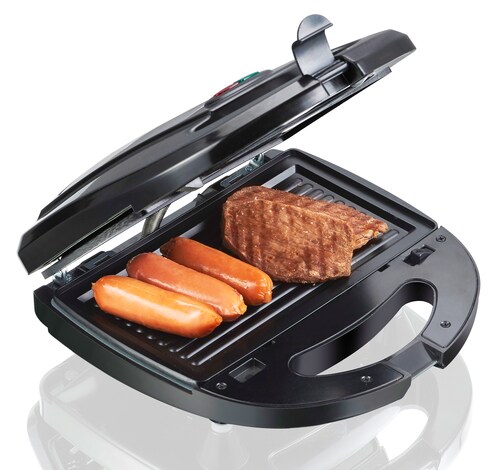 Sandwichera American 9983 3 en 1 Sanwichera Waflera Asador Acero Inox.