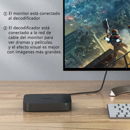 Adaptador De Hdmi A Vga Con Cable De Audio De 1.5m Negro