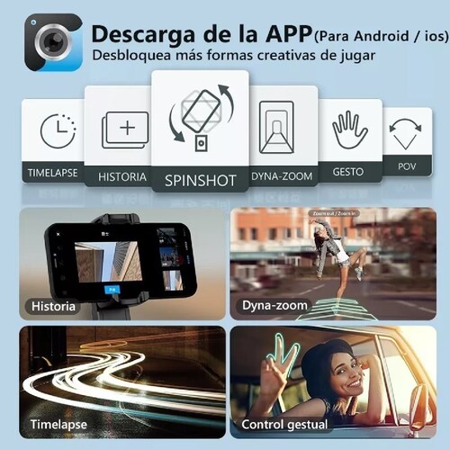 Tripie Gimbal Estabilizador Para Celular Selfie Stick