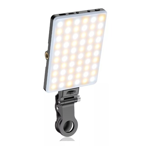 Luz 60 Led Para Celular Con Clip,luz Portátil Para Selfie
