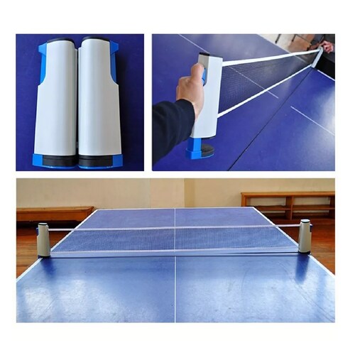Red Para Ping Pong 1.8m Ajustable Portátil Tenis De Mesa