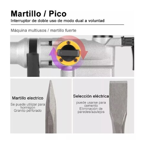 Rotomartillo Cincelador Sds-plus Profesional Estuche