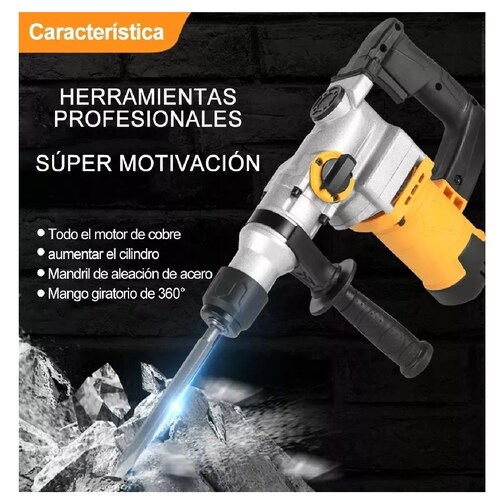Rotomartillo Cincelador Sds-plus Profesional Estuche