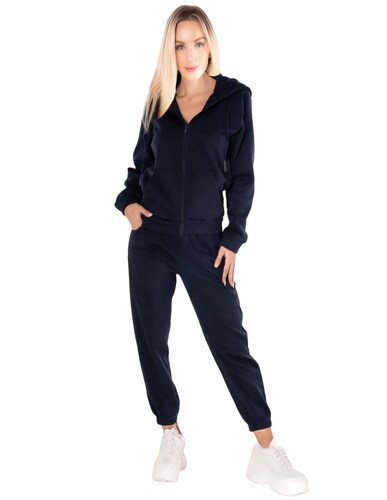 Conjunto Mujer Térmico Pant Y Sudadera Capucha Set De Pants