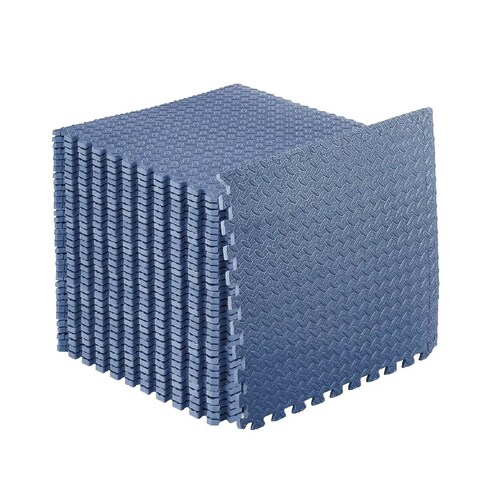 Piso De Neopreno De Alta Resistencia Para Gimnasios Durable Azul