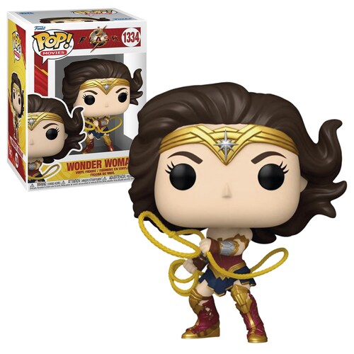 Funko Pop Mujer Maravilla #1334 Flash La Pelicula DC Comics Figura Original