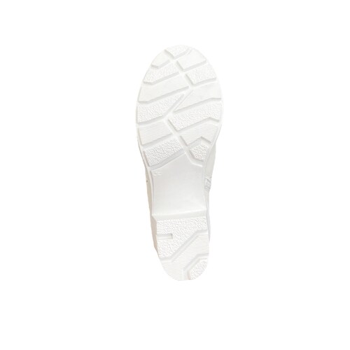 Botines Blancos Mujer Casual Moda Camila Plataforma