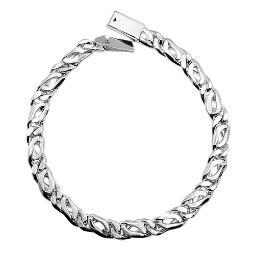 Pulsera Plata .925 Hombre Hecha a Mano
