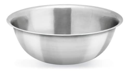 Set 6 Tazones Bowls Acero Inoxidable 18-20-22-24-26-28 Cm Plata 