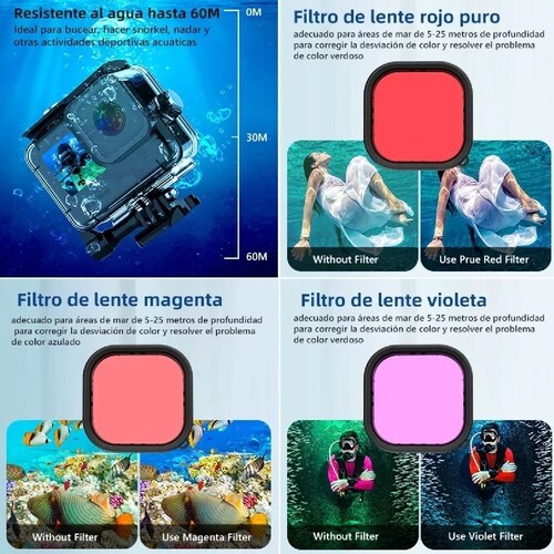 Kit De Accesorios 29en 1 Axnen Para Gopro Hero 11 10 9 Black