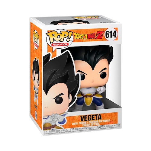 Funko Pop Vegeta Con Armadura #614 Dragon Ball Z Anime Manga Figura Original