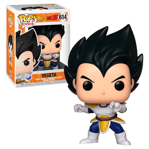 Funko Pop Vegeta Con Armadura #614 Dragon Ball Z Anime Manga Figura Original