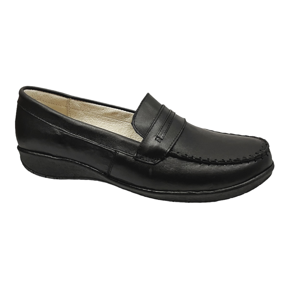 Zapatos Mocasines Mujer Sutiles Confort Piel C modos 284