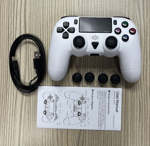 Control Inalámbrico Para Playstation 4 Blanco.
