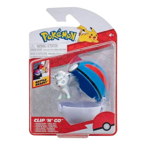 Pokemon Alolan Vulpix + Great Ball.