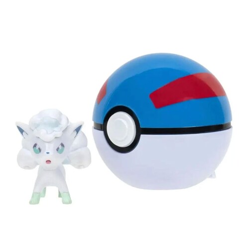 Pokemon Alolan Vulpix + Great Ball.