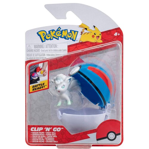 Pokemon Alolan Vulpix + Great Ball.