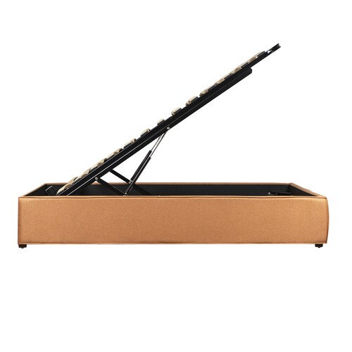 Base Individual Para CoIchón Roomi Freedom, Box Con Sistema De Almacenaje Naranja
