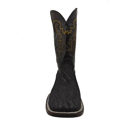 Botas Vaqueras El Chiqueado Piel Genuina de Cuello Toro