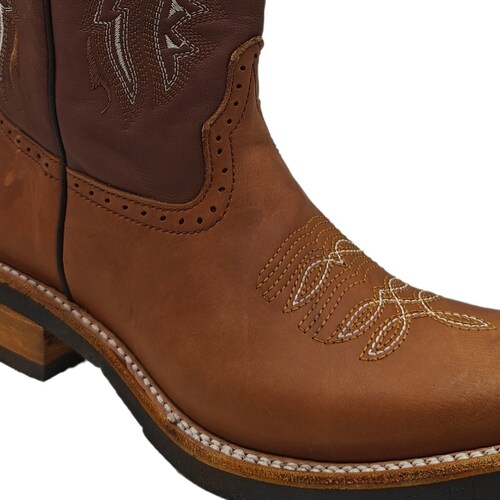 Botas Trabajo El Chiqueado Piel Vacuno color Camel