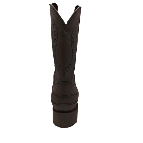 Botas Vaqueras El Chiqueado Piel Cuello de Toro color Café