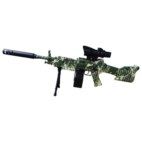 Rifle Asalto M249 Juguete Semi-automatico Hidrogel 726A