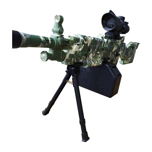 Rifle Asalto M249 Juguete Semi-automatico Hidrogel 726A