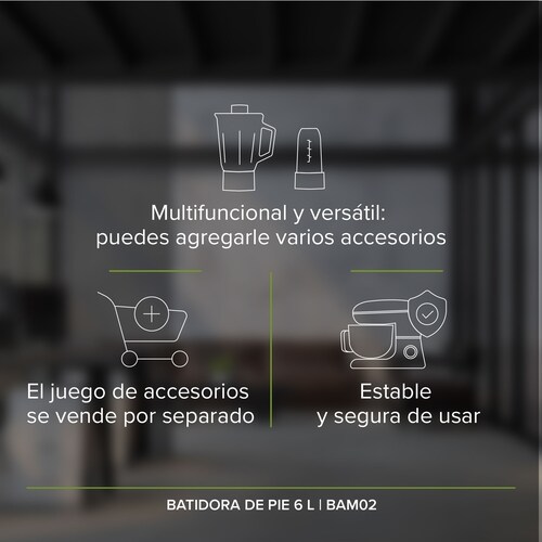 Batidora De Pedestal De Pie 6 Litros Avera BAM02