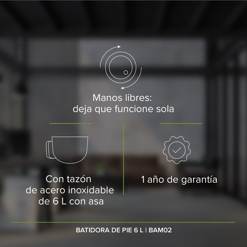 Batidora De Pedestal De Pie 6 Litros Avera BAM02