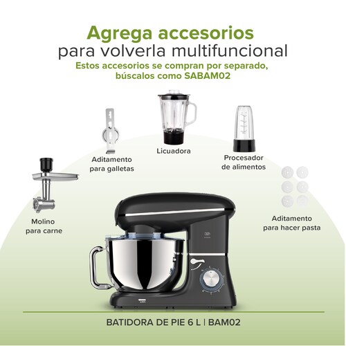 Batidora De Pedestal De Pie 6 Litros Avera BAM02