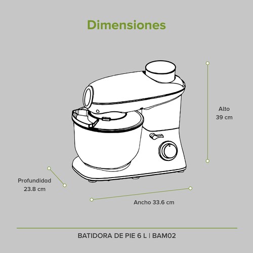 Juego de accesorios para batidora — Avera