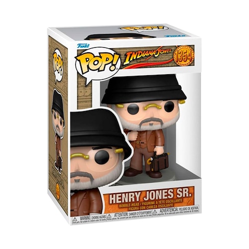 Funko Pop Henry Jones Sr #1354 Indiana Jones Figura Original
