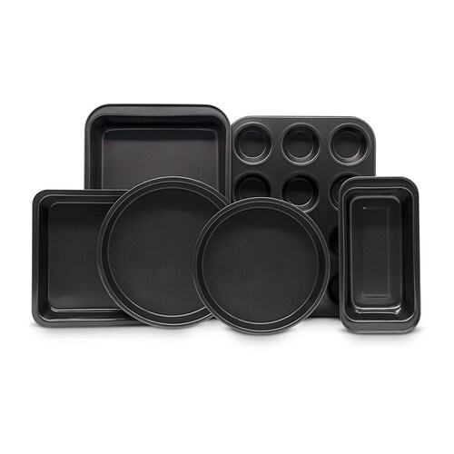 Moldes para Hornear Antiadherentes de Acero 6 Pack