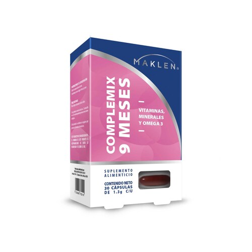 Maklen | Complemix® 9 MESES - Nutrición Esencial Durante el Embarazo