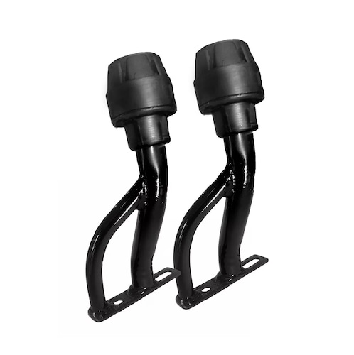 Slider Universal- Modelo Croked para Moto Negro 