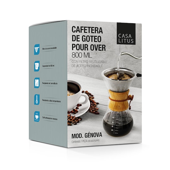 Cafetera Chemex 800ml - 2 A 8 Tazas - Metodos De Cafe