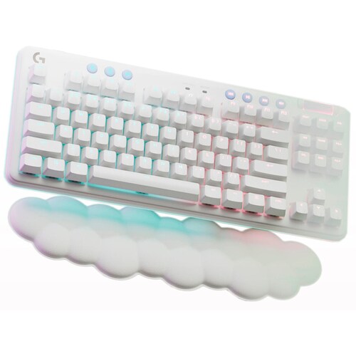 Teclado LOGITECH G715 Switch GX Red Lineal Blanco Ingles 920-010684 