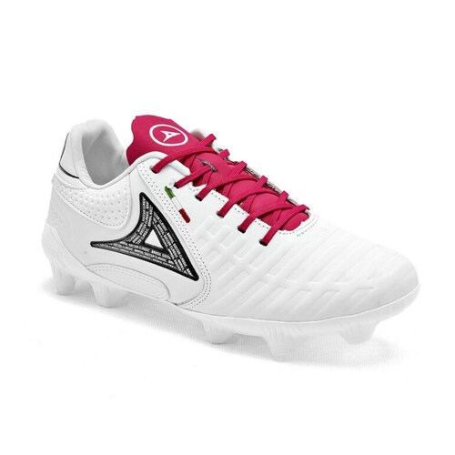 Zapato para Futbol Soccer Pirma Brasil blanco 3042.