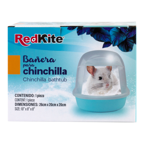 BAÑERA P/CHINCHILLA C/PUERTA