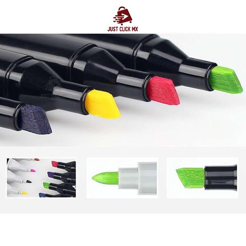 Set 48 Plumones De Colores De Doble Punta
