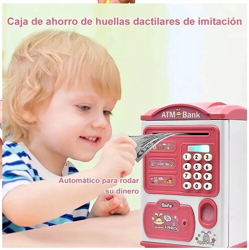 Alcancías Electronicos Cajas Fuertes Cajas Decoraciónes Rosado