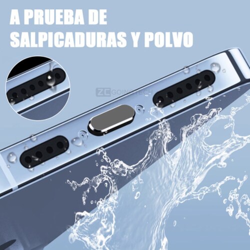 Kit Cepillo Limpieza Bocinas Limpiador Para iPhone Protector Negro 45pz