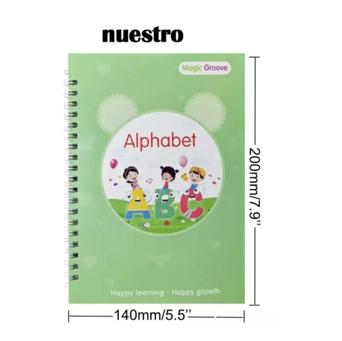 Juego De Cuaderno De Práctica De Caligrafía Reutilizable 5 pz