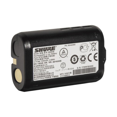 Bateria Recargable Shure - Sb900b