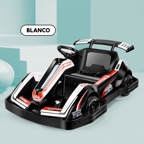 Go Kart Eléctrico Infantil Honey Whale K5 Blanco