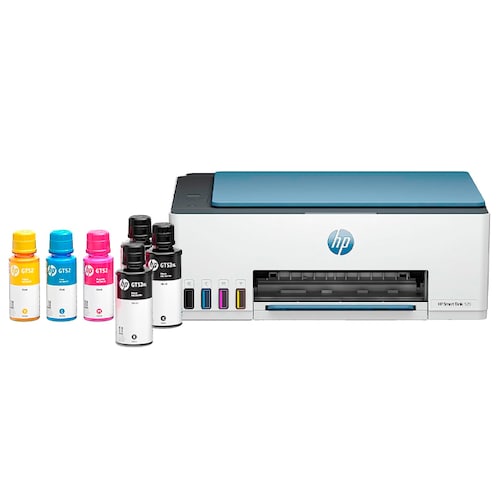 Multifuncional HP Smart Tank 525 Tinta Continua 6 Tintas HP525GT53-V2 