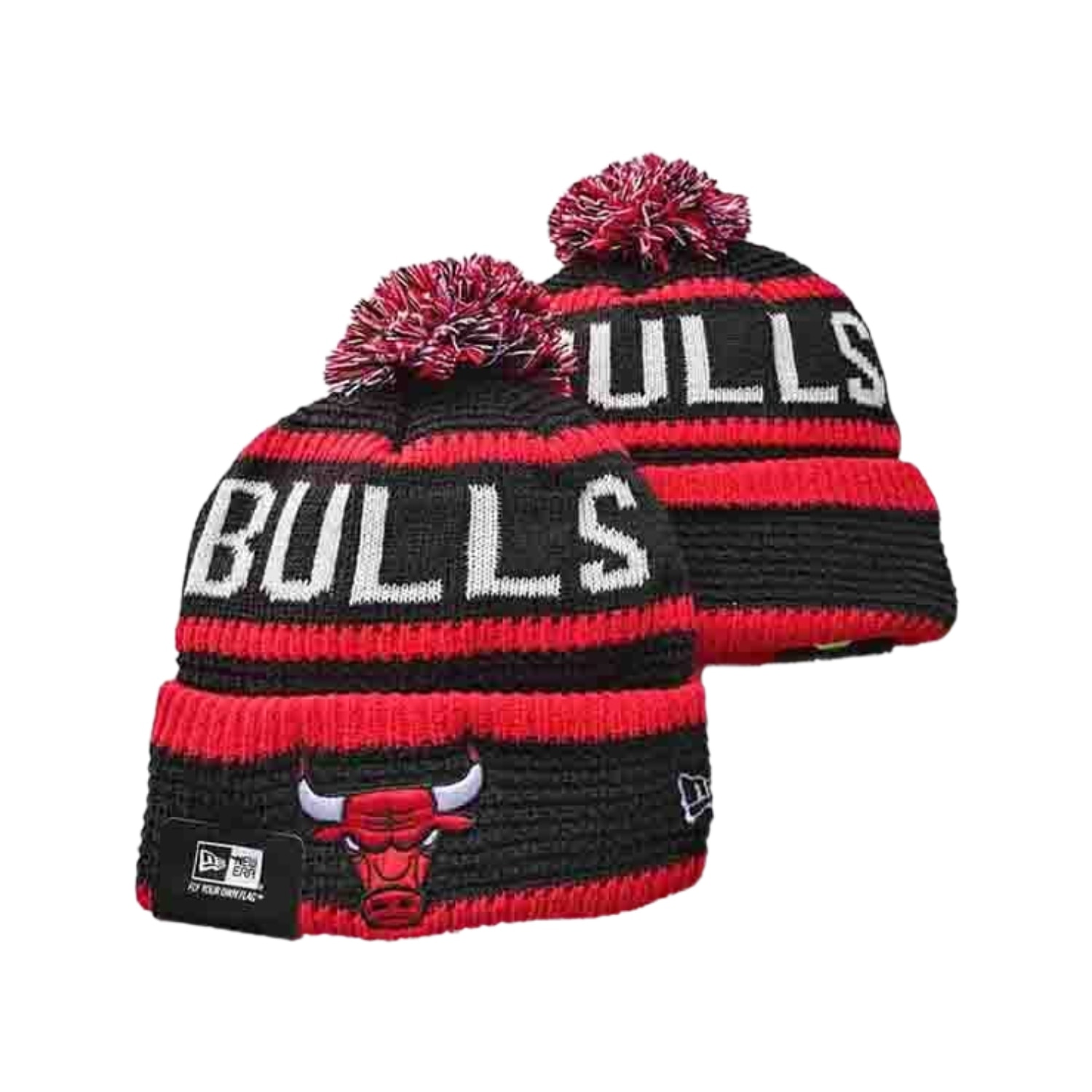 Gorro de invierno New Era Chicago Bulls 402892 negro